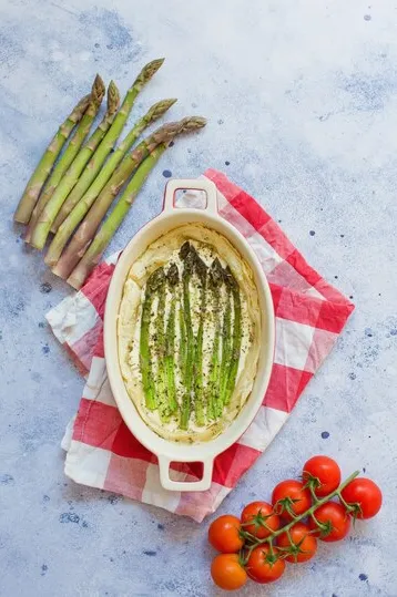 creamed asparagus recipe