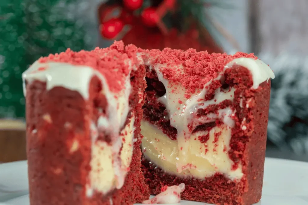 How do you level up red velvet cake mix?
