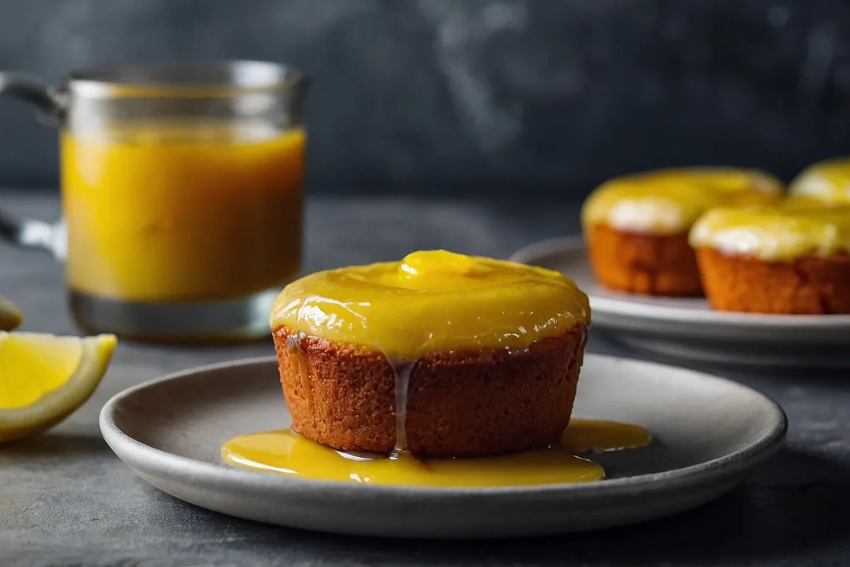 easy Lemon Lava Cakes recipe